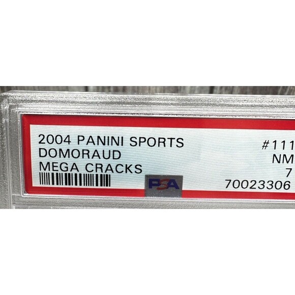 2004 PANINI SPORTS MEGA CRACKS 106  Cyril Domoraud PSA Nm 7 R. C.D, Espanyol| - Picture 10 of 10